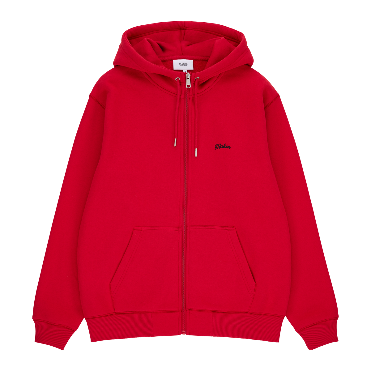 M40202_460_L; M40202_460_M; M40202_460_S; M40202_460_XL; M40202_460_XXL; Makia Hallmark Hooded Zip Sweatshirt  /  