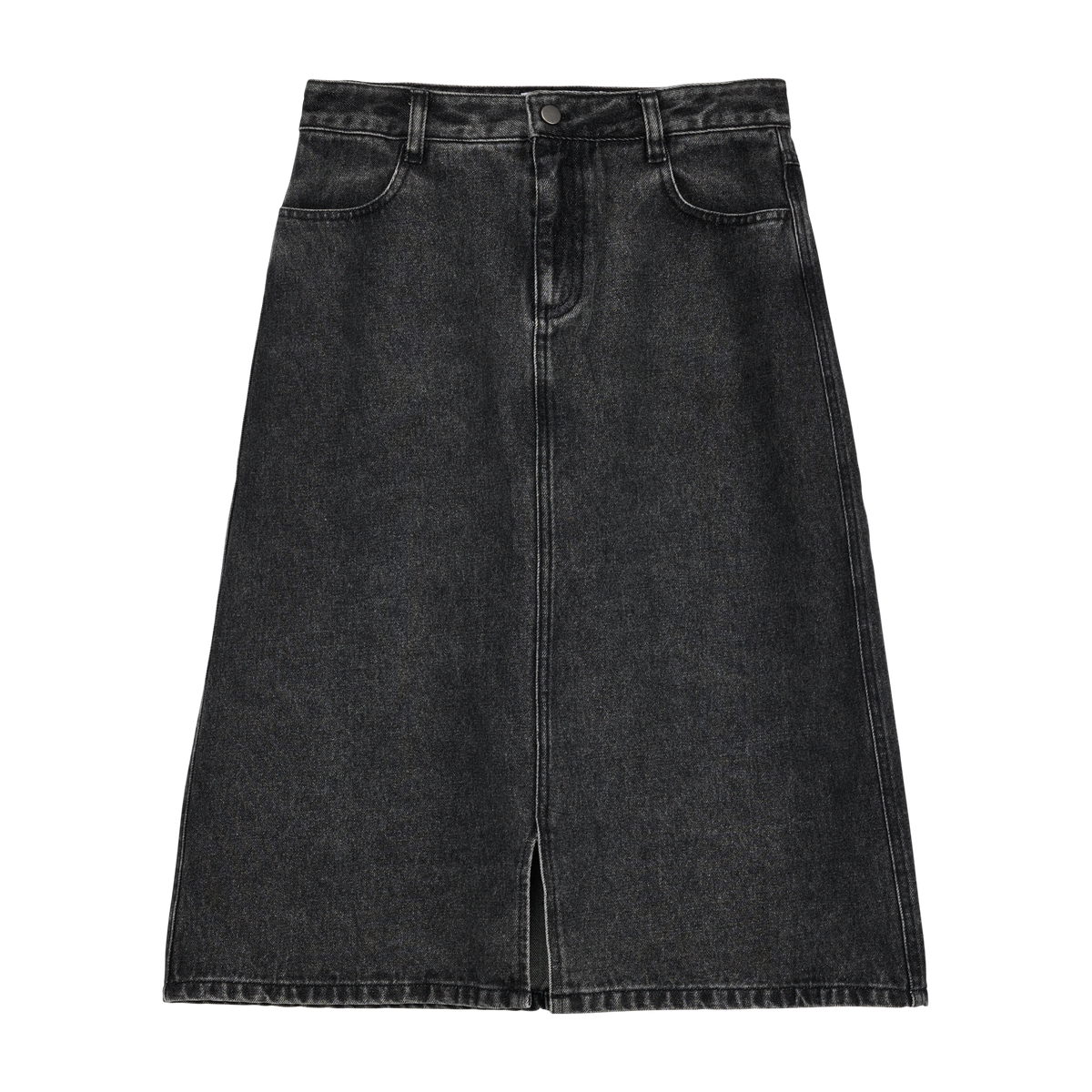 W71039_996_M; W71039_996_L; W71039_996_XXL; W71039_996_S; W71039_996_XL; W71039_996_XS; Makia Janet Denim Skirt  /  