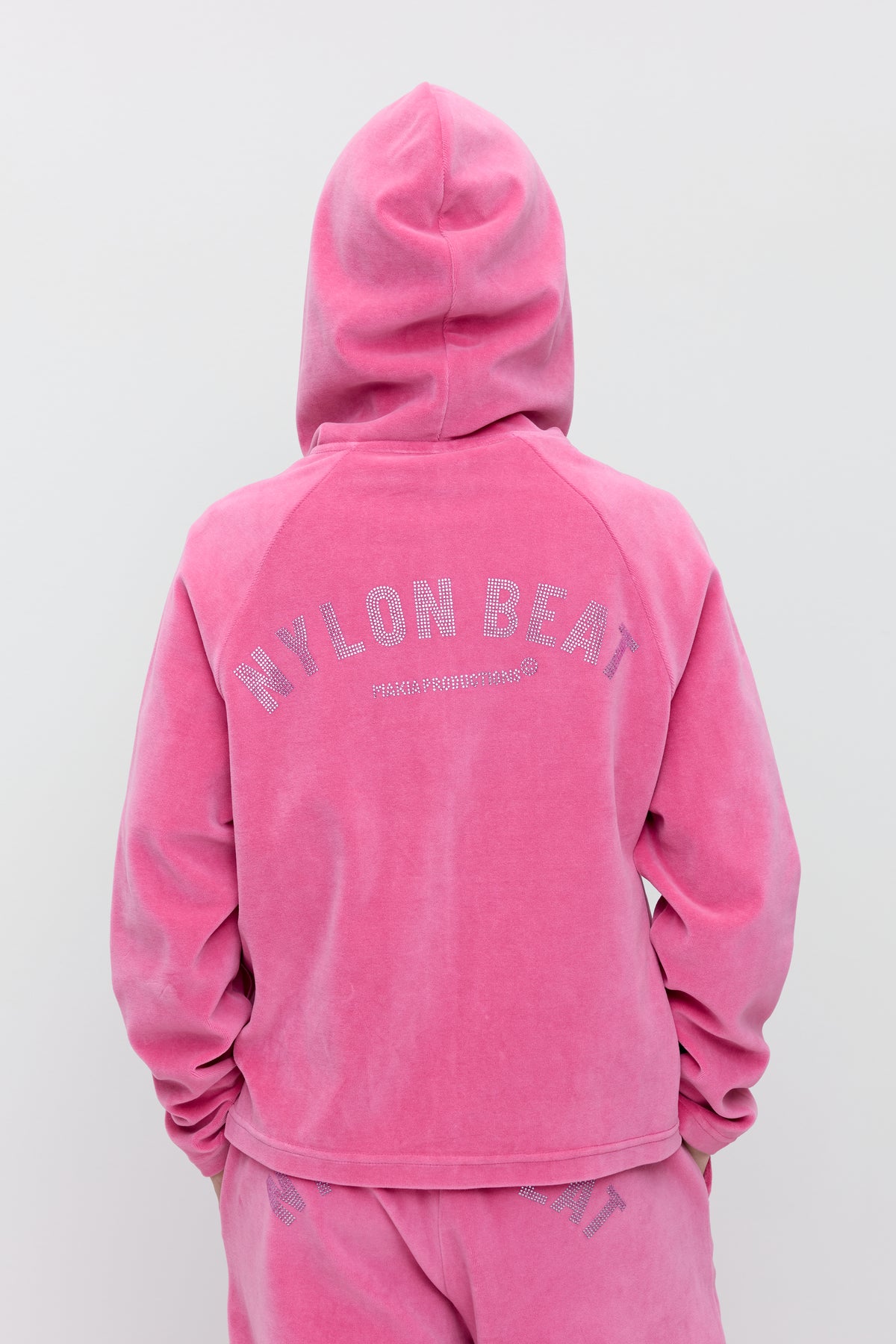 Nylon zip-huppari