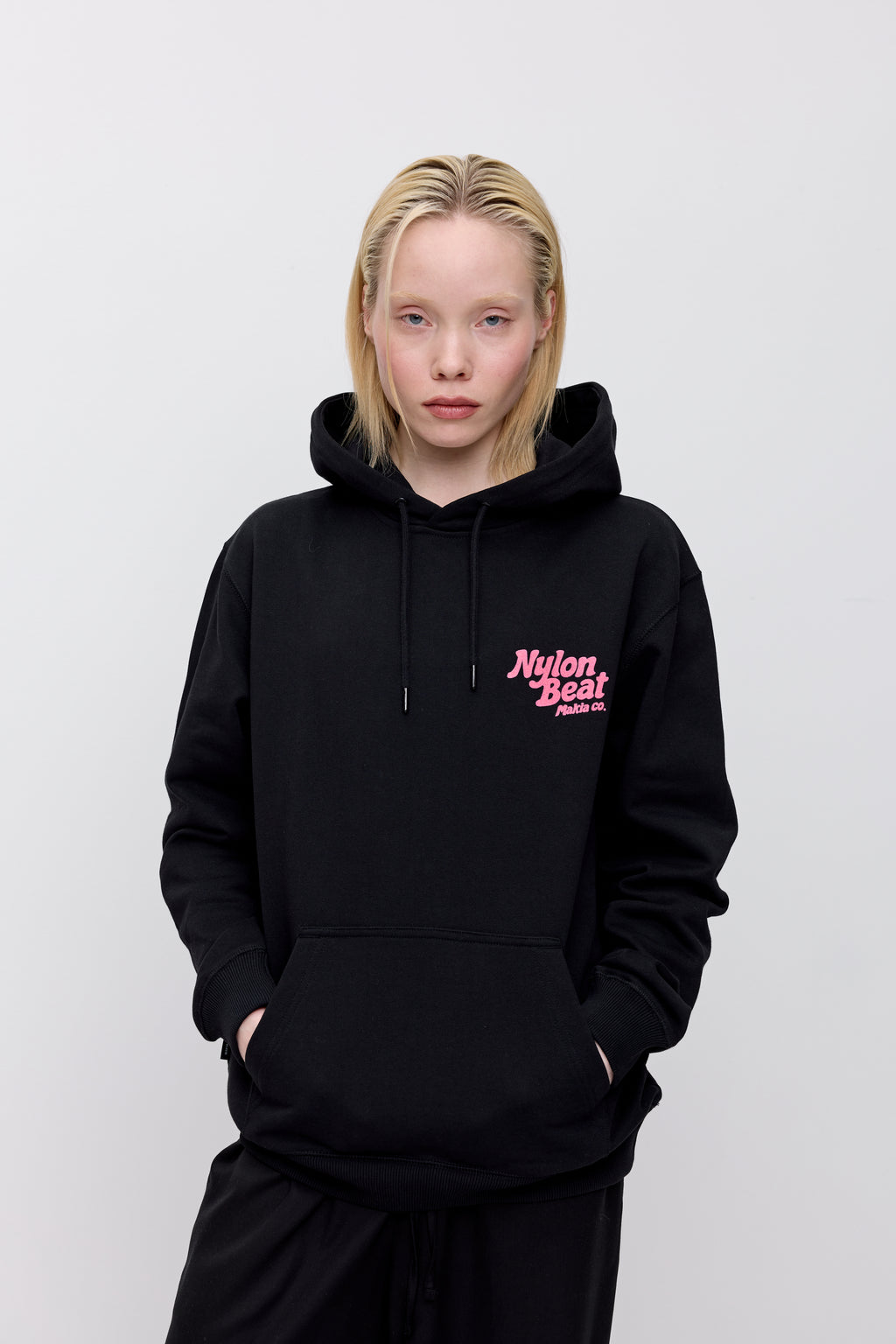 Nylon Beat Hooded Sweatshirt