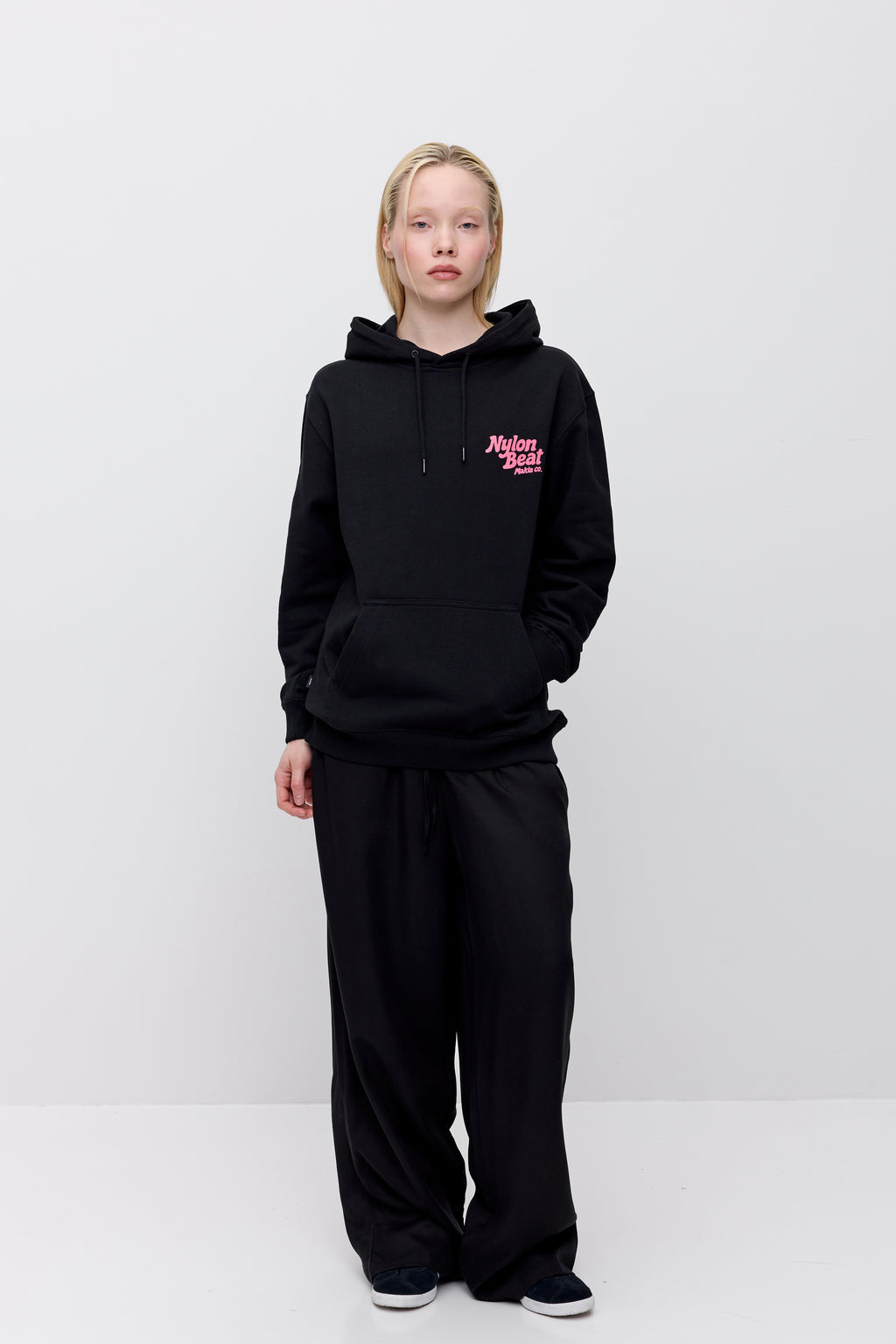 Nylon Beat Hooded Sweatshirt