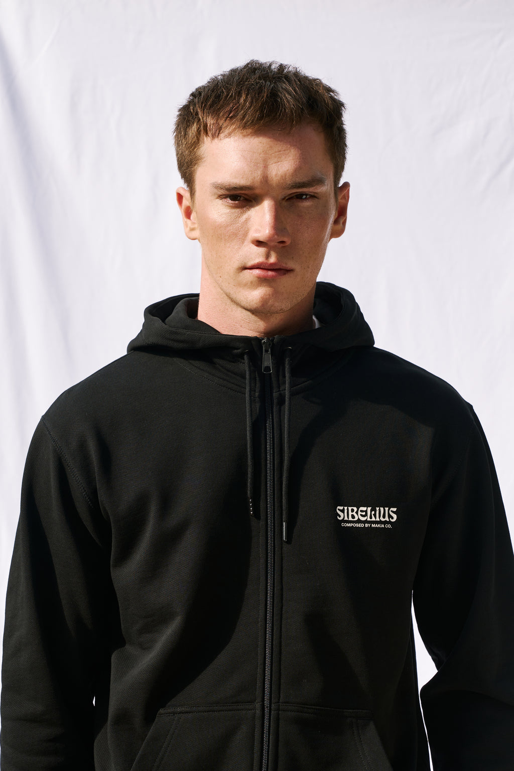 Silence Hooded Zip Sweatshirt