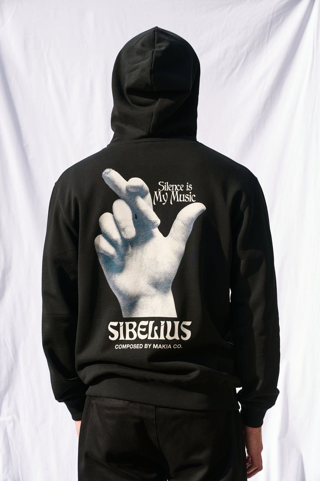 Silence Hooded Zip Sweatshirt