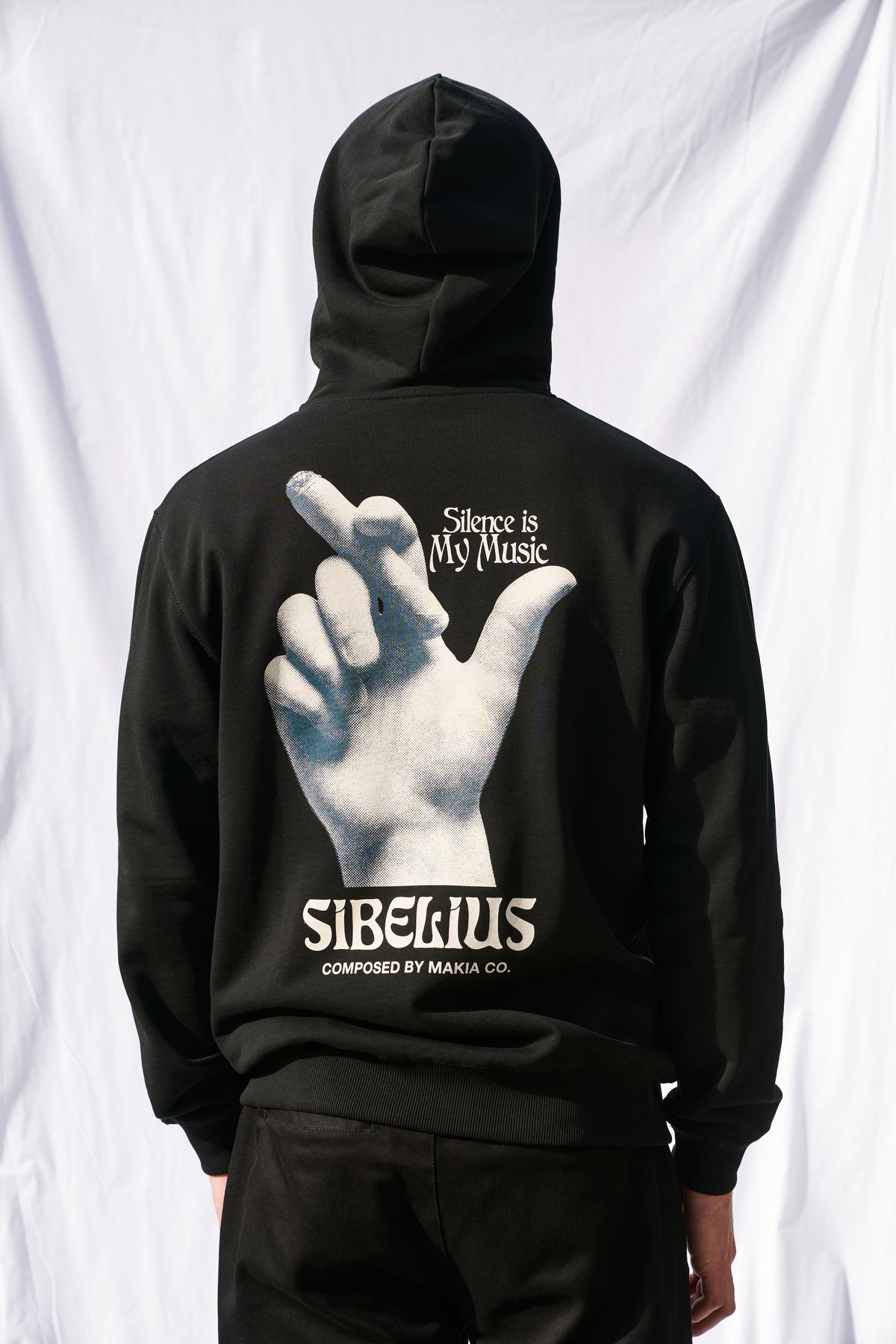 Silence Hooded Zip Sweatshirt
