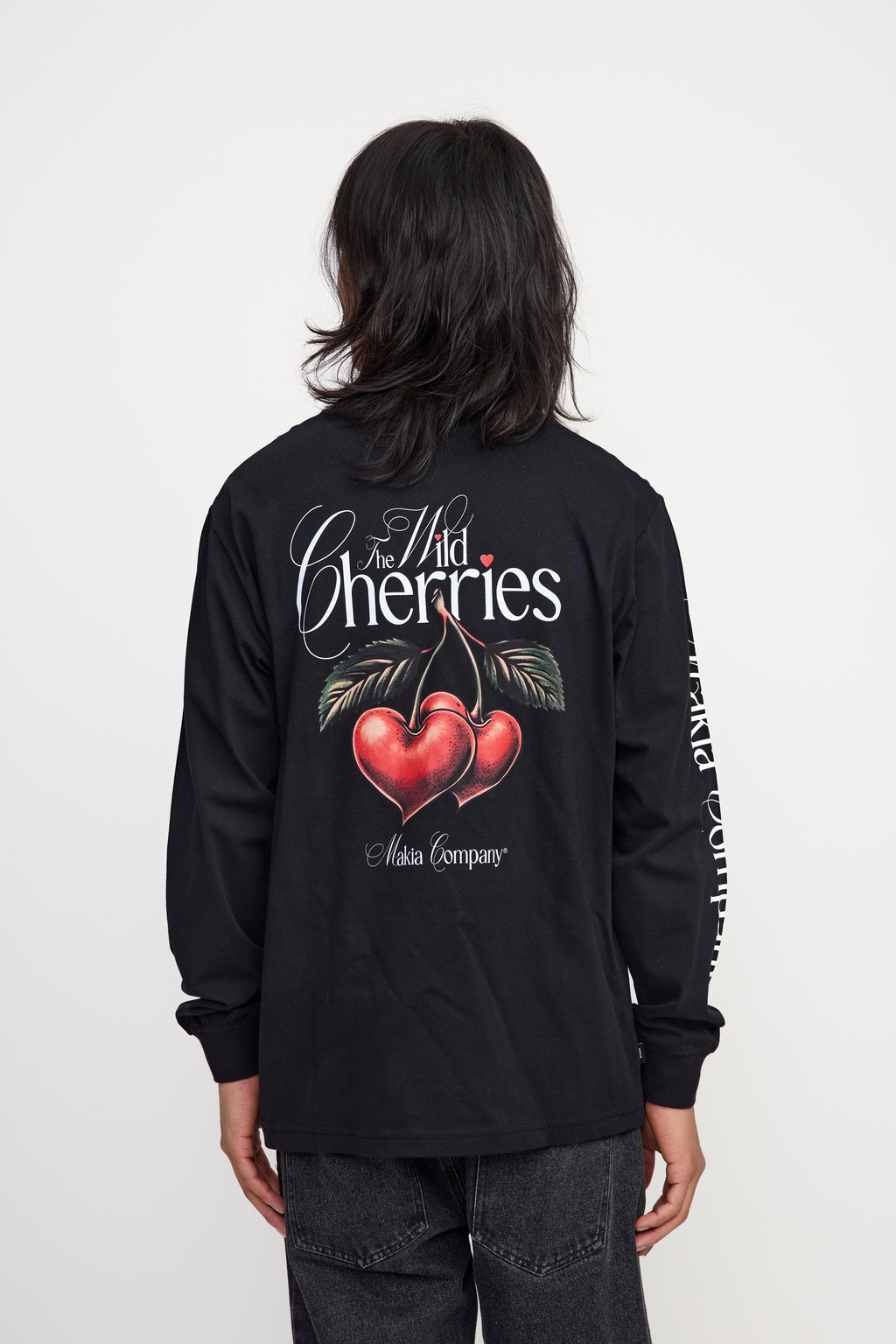 Cherry pitkähihainen