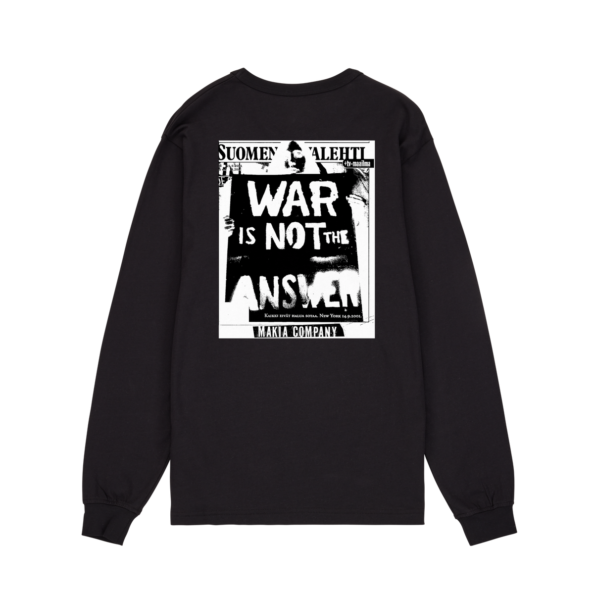 No War pitkähihainen