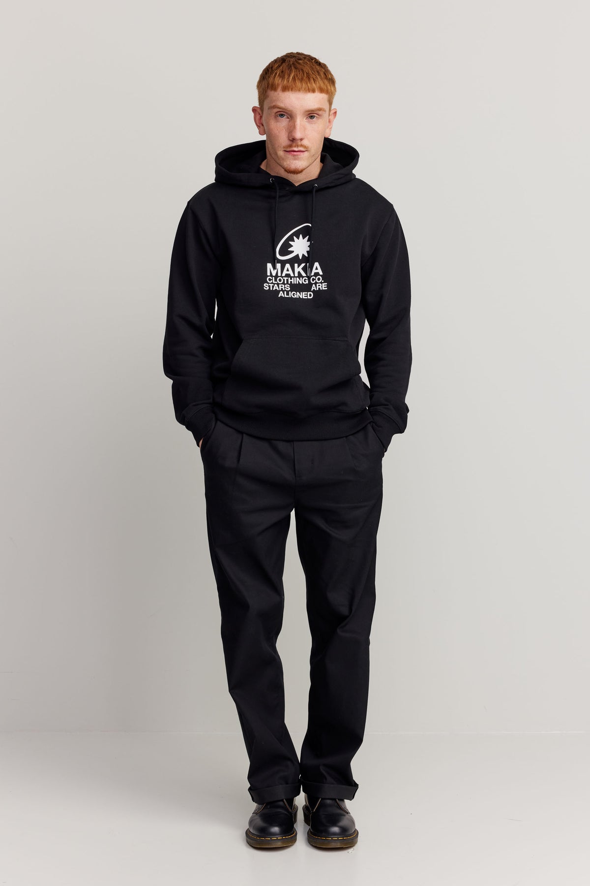 Aligned Hooded Sweatshirt