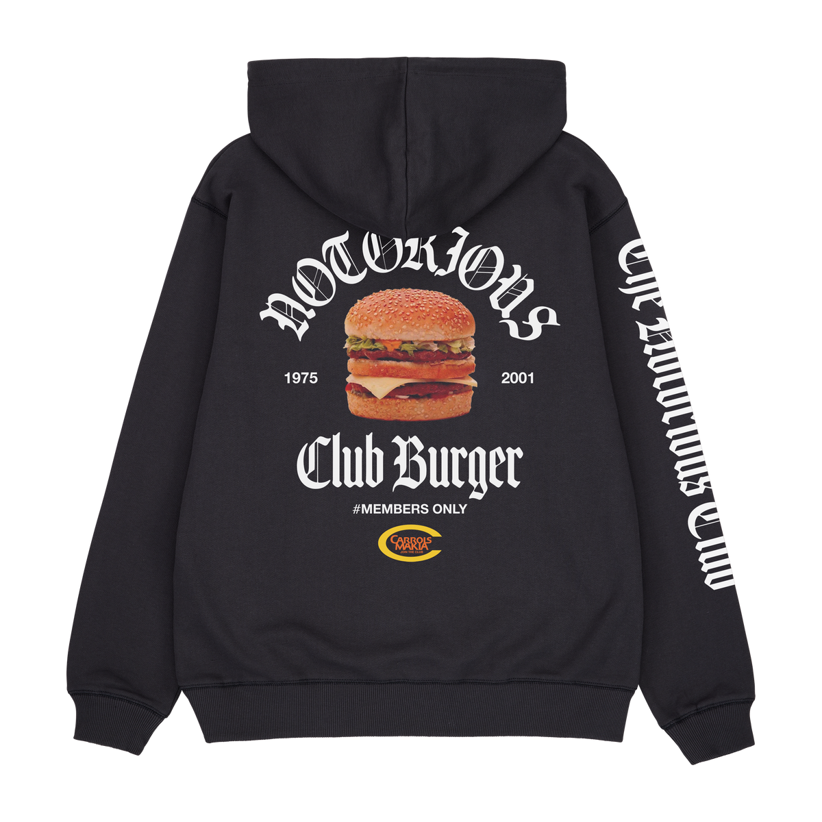 Club Burger Hooded Sweatshirt