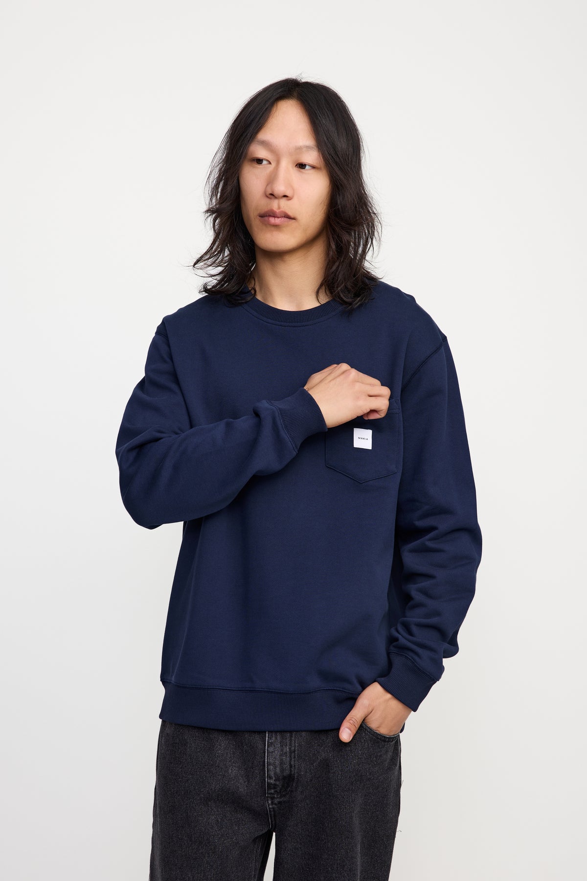 Square Pocket collegepaita