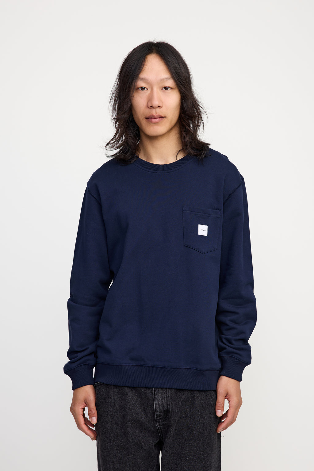 Square Pocket Sweatshirt