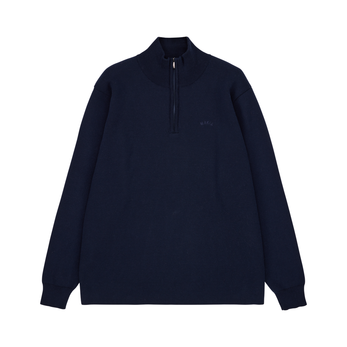 Coal Half Zip Knit