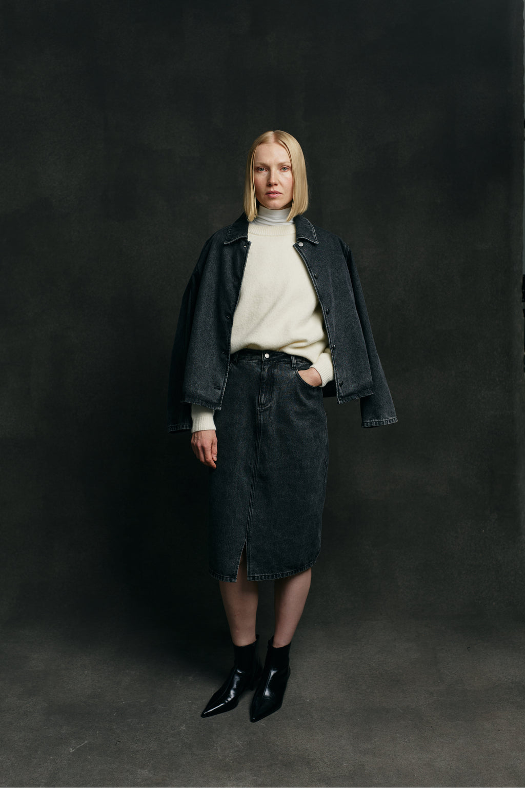 Janet Denim Skirt