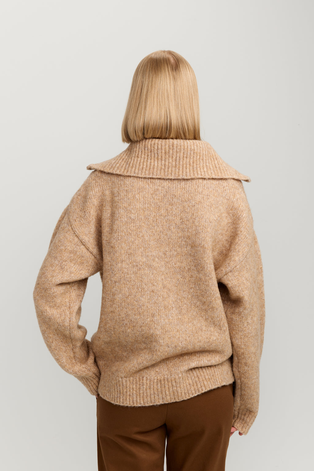 Tove Half Zip Knit