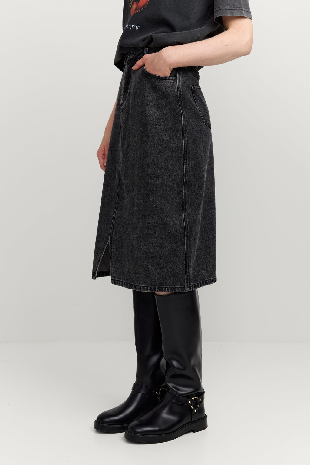 Janet Denim Skirt