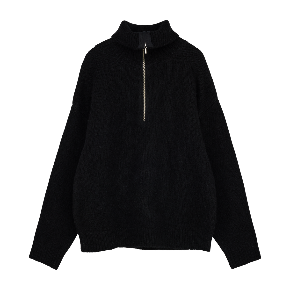 W51102_999_S; W51102_999_XXL; W51102_999_XL; W51102_999_M; W51102_999_L; W51102_999_XS; Makia Tove Half Zip Knit  /  